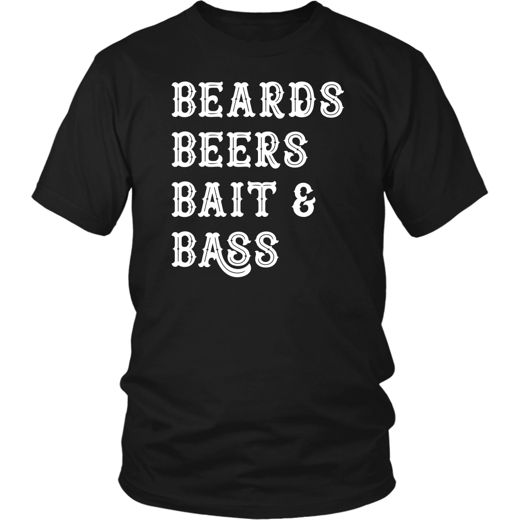 Beards Beers Bait and Bass - Another Great Fishing Day - Shirts and hoodies