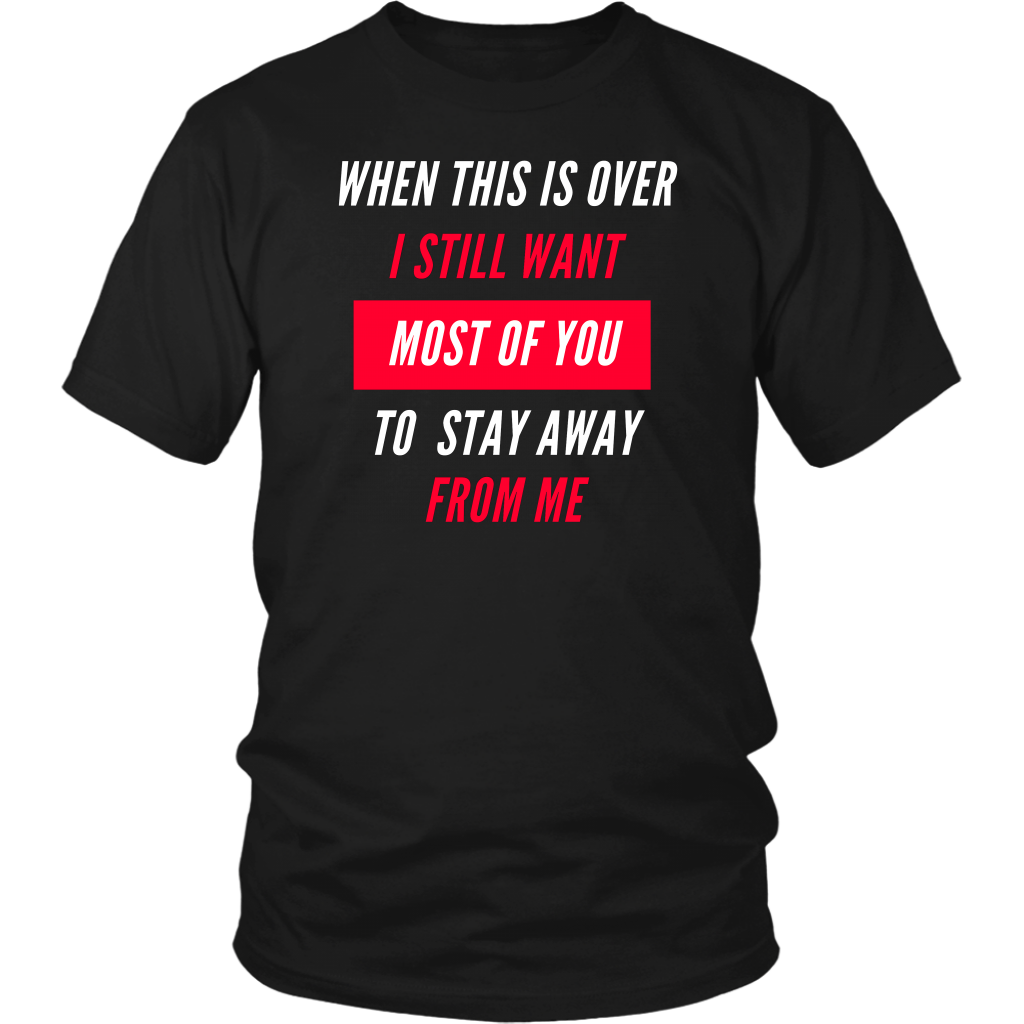 Stay Away, Becuase There Are Some People We Don't Miss