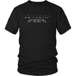 Focal Length, District Shirts and Hoodies T-shirt District Unisex Shirt Black S