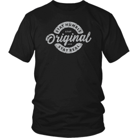 Stay Real, Stay Original Mens Shirts