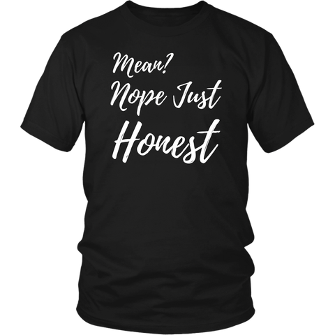 Image of Mean? Nope Just Honest