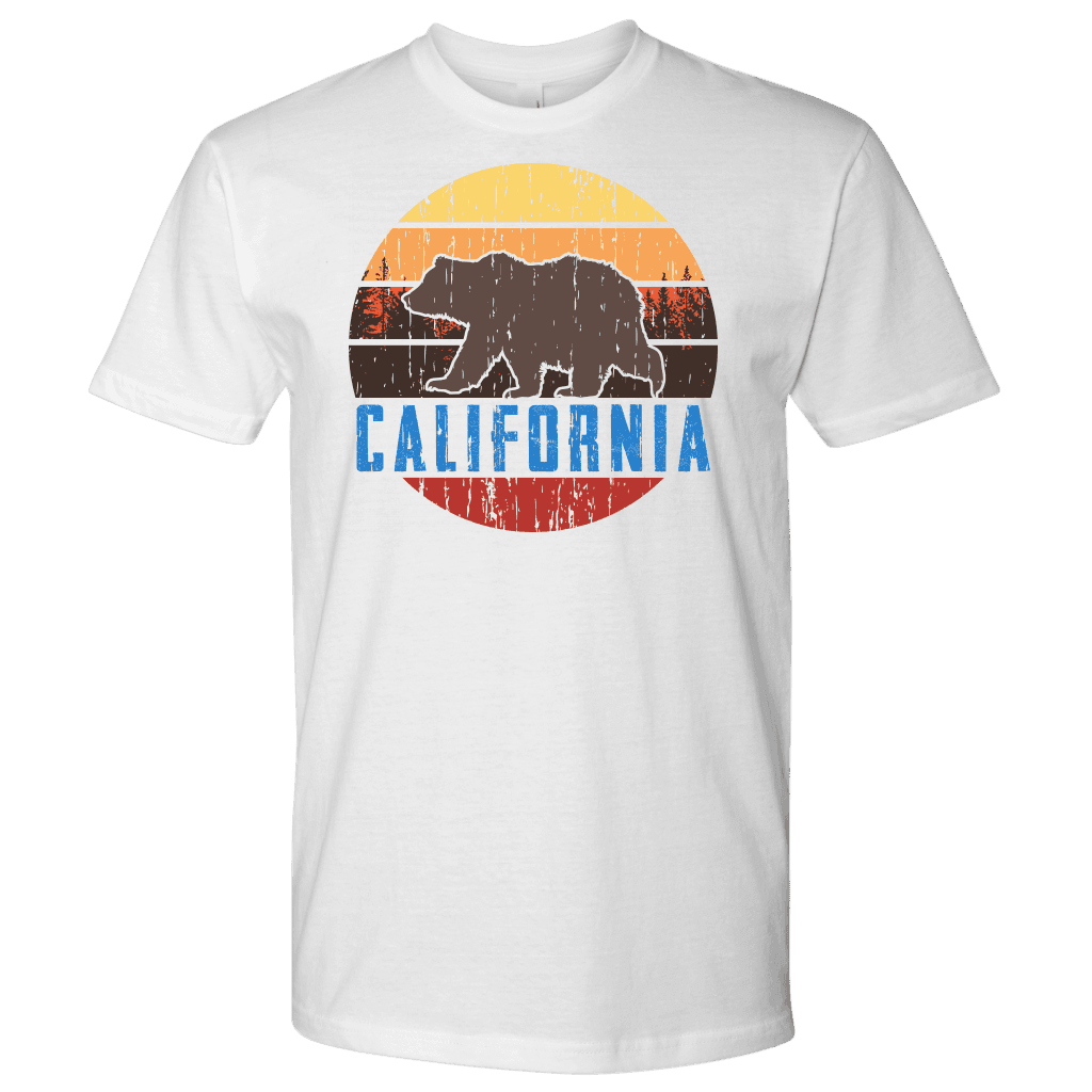 Big Bear Lake California Shirt V.1 T-shirt Next Level Mens Shirt White S