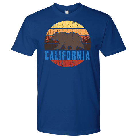 Image of Big Bear Lake California Shirt V.1 T-shirt Next Level Mens Shirt Royal Blue S