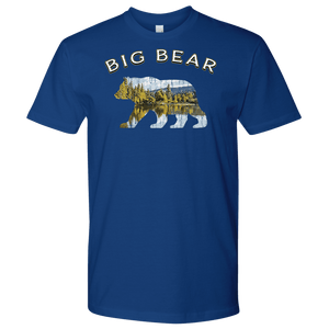 Big Bear V.1 Men's Shirts T-shirt Next Level Mens Shirt Royal Blue S