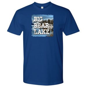 Big Bear Lake V.1, Men's Shirts T-shirt Next Level Mens Shirt Royal Blue S