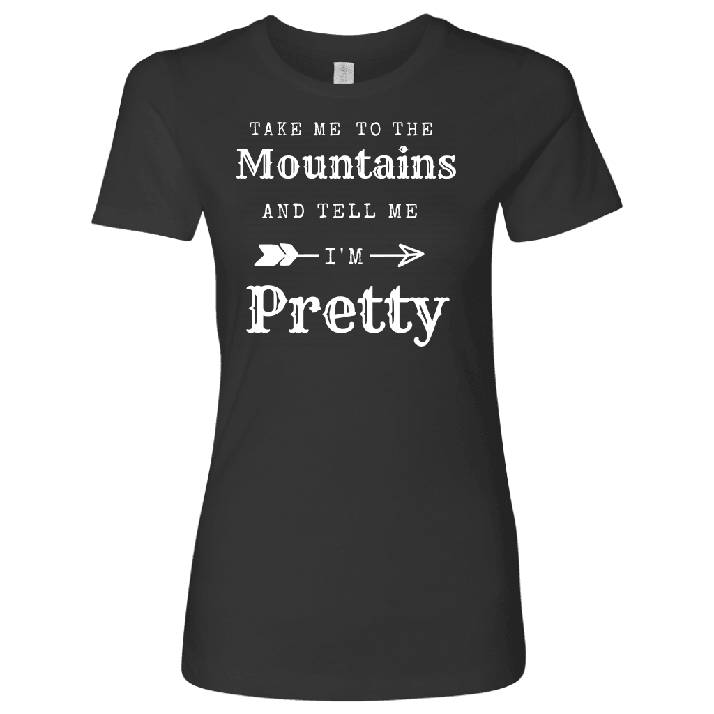 To The Mountains Womens Shirts T-shirt Next Level Womens Shirt Heavy Metal S
