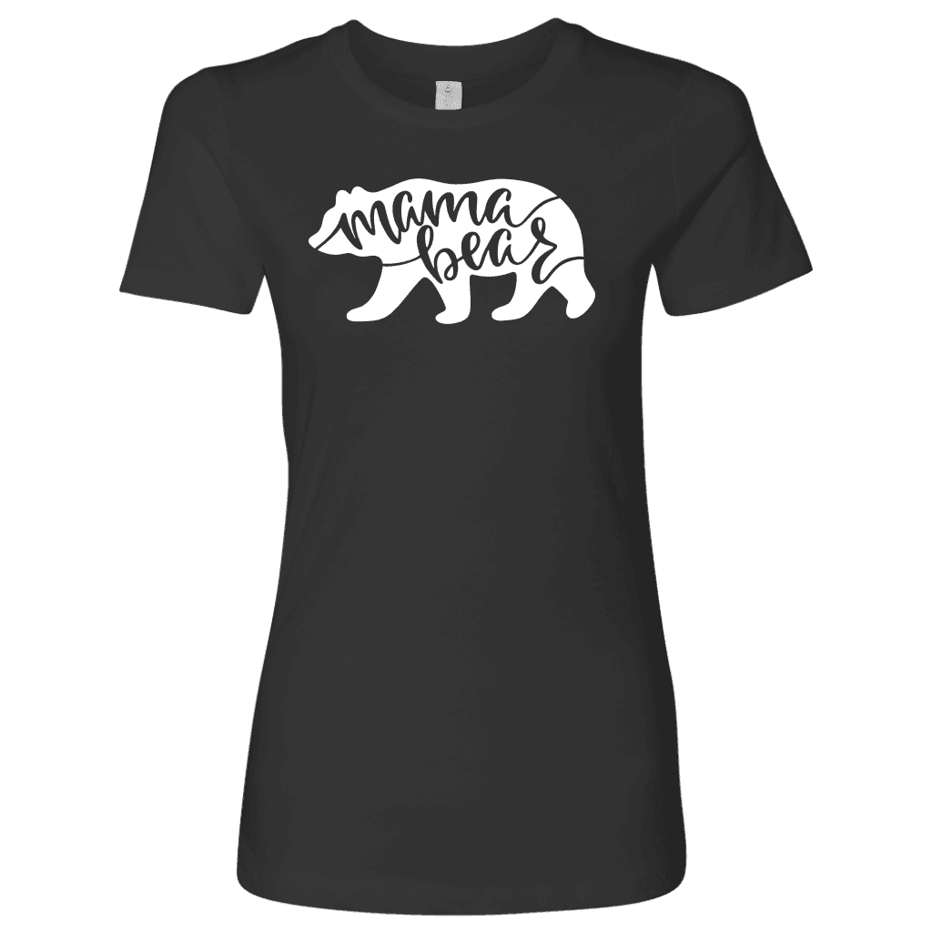 Mama Bear Shirts T-shirt Next Level Womens Shirt Heavy Metal S