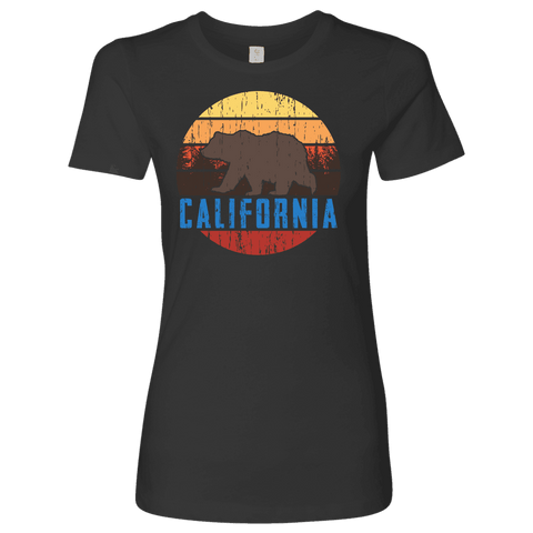 Image of Big Bear California Shirt V.1, Womens Shirts T-shirt Next Level Womens Shirt Heavy Metal S