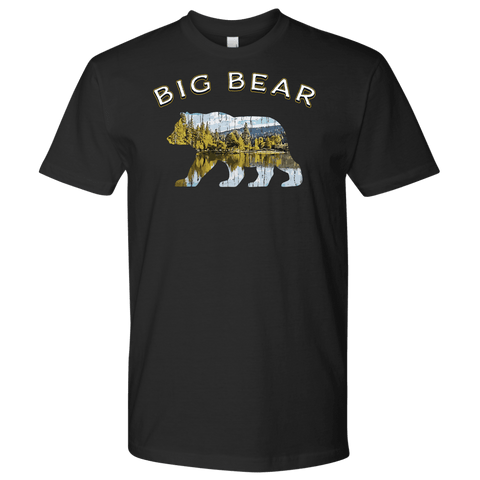 Image of Big Bear V.1 Men's Shirts T-shirt Next Level Mens Shirt Black S