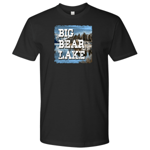 Big Bear Lake V.1, Men's Shirts T-shirt Next Level Mens Shirt Black S