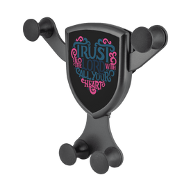 Trust in the Lord Phone Charger Black