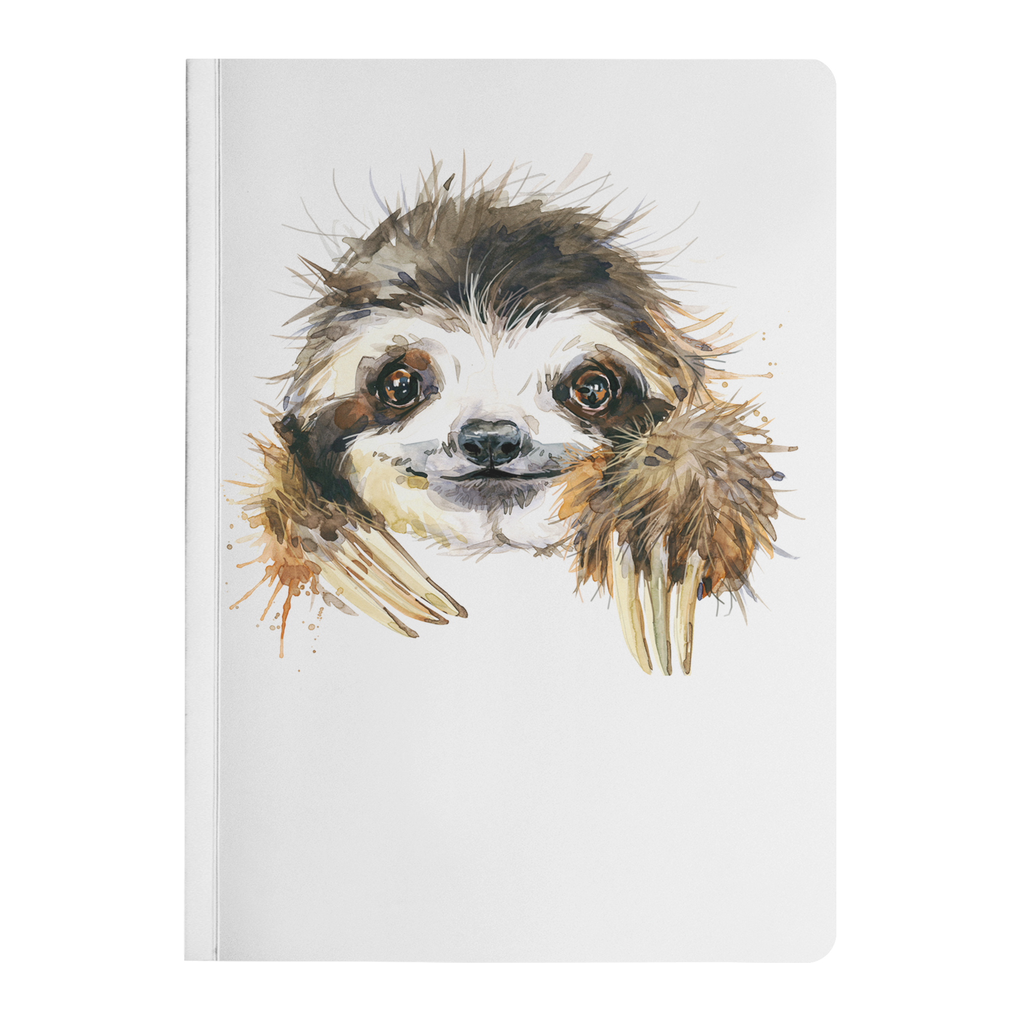 Happy Sloth | Paperback Journal
