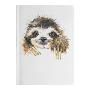 Happy Sloth | Paperback Journal