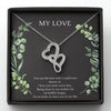 My Love, Spark romance with this gorgeous necklace