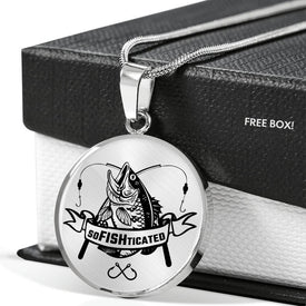 SoFISHticated Circle Necklace Jewelry 