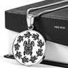 Peaceful Tribal Turtles White Background Jewelry 
