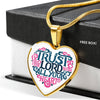 Trust in the Lord White Jewelry 