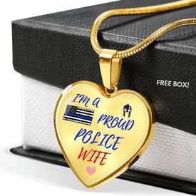 Proud Police Wife Jewelry 