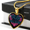 Trust in the Lord Black Jewelry 
