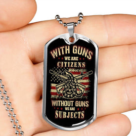 Citizen or Subject Dog Tag