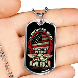 All Gave Some, Some Gave All Dog Tag
