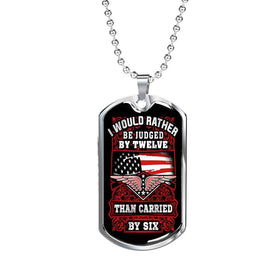 Judged by Twelve, V3 Dog Tag Jewelry 