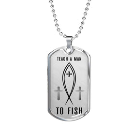 Teach A Man To Fish, And You Feed Him For A Lifetime Jewelry 