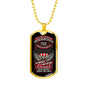 Defend the Constitution From All Enemies Dog Tag Jewelry 