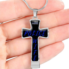 Police Wife Cross Jewelry 