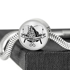 SoFISHticated Circle with Durable Steel Bracelet Jewelry 