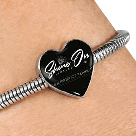 Heart Charm Bracelet