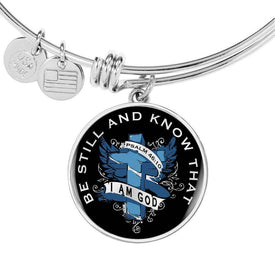 Be Still, Clear Circle Bangle Jewelry 