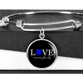 Love Never Fails, Police | Circle Bangle