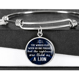 Be Bold As A Lion | Circle Bangle