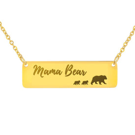Mama Bear Necklace 2 Bears