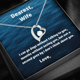 Dearest Wife, Customize With Your Names