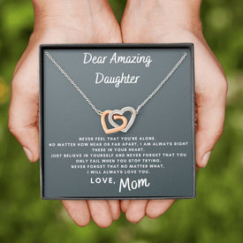 Amazing Daughter Necklace - Share your everlasting love for her