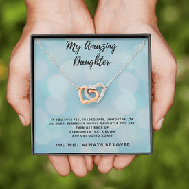 Amazing Daughter, Share your love with this necklace