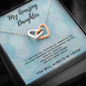 Amazing Daughter, Share your love with this necklace