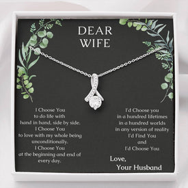 Dear Wife, I Choose You, Necklace