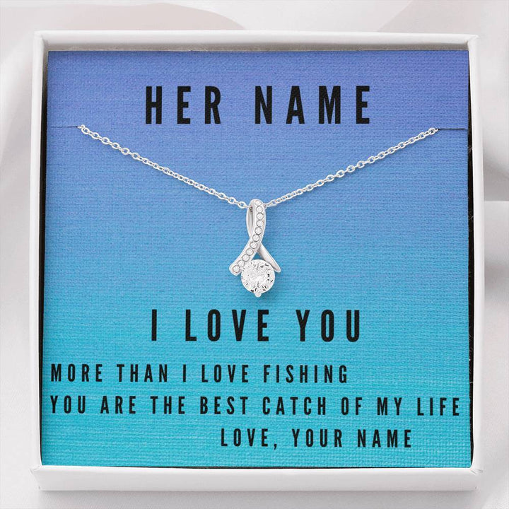 Personalized More Than Fishing Jewelry 