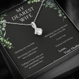 Dearest Wife Necklace