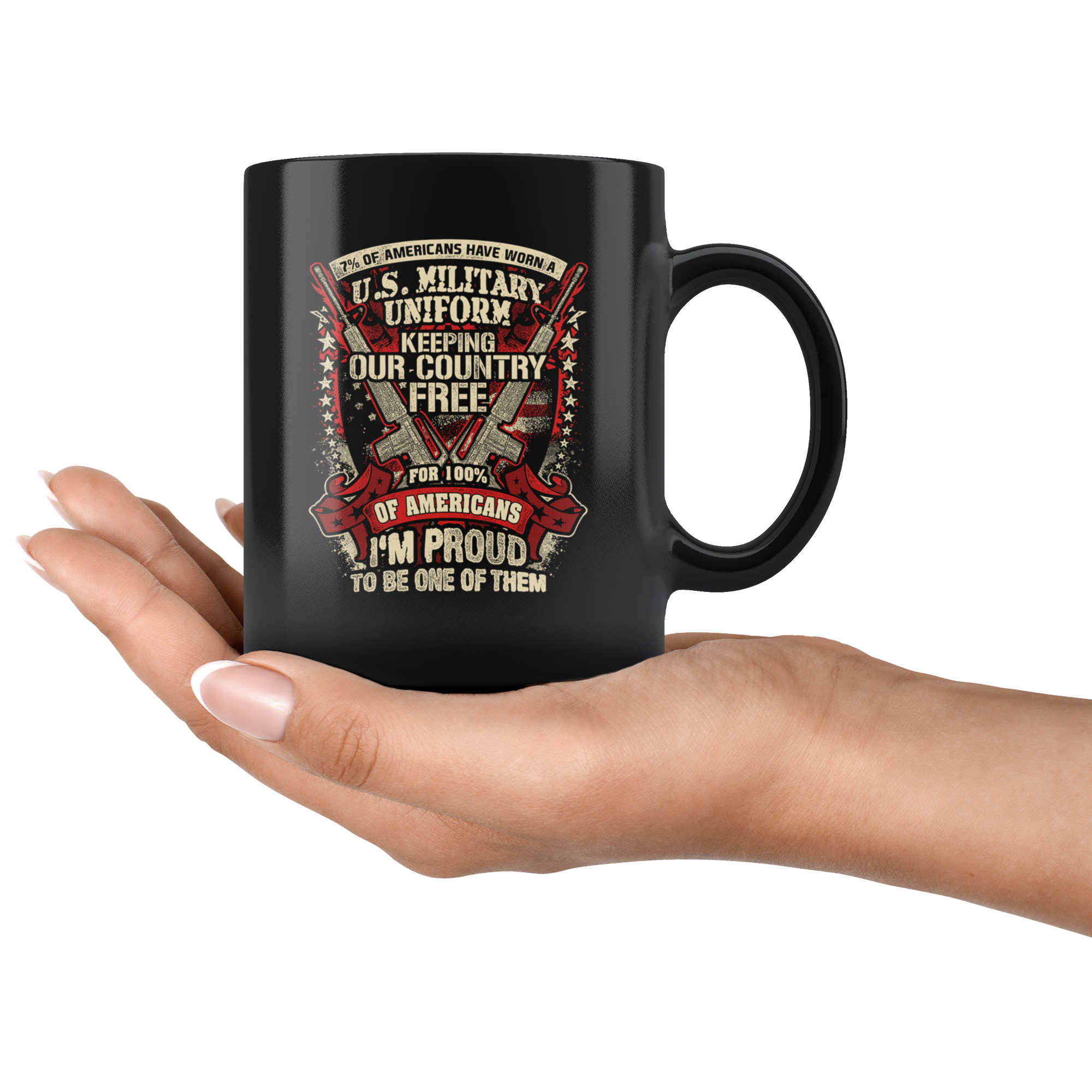 Proud 7% American Veteran