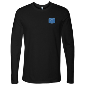 Fear Is A Liar T-shirt Next Level Mens Long Sleeve Black S