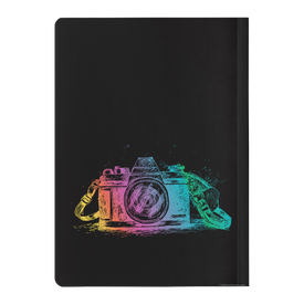 Colorful Camera Soft Cover Journal