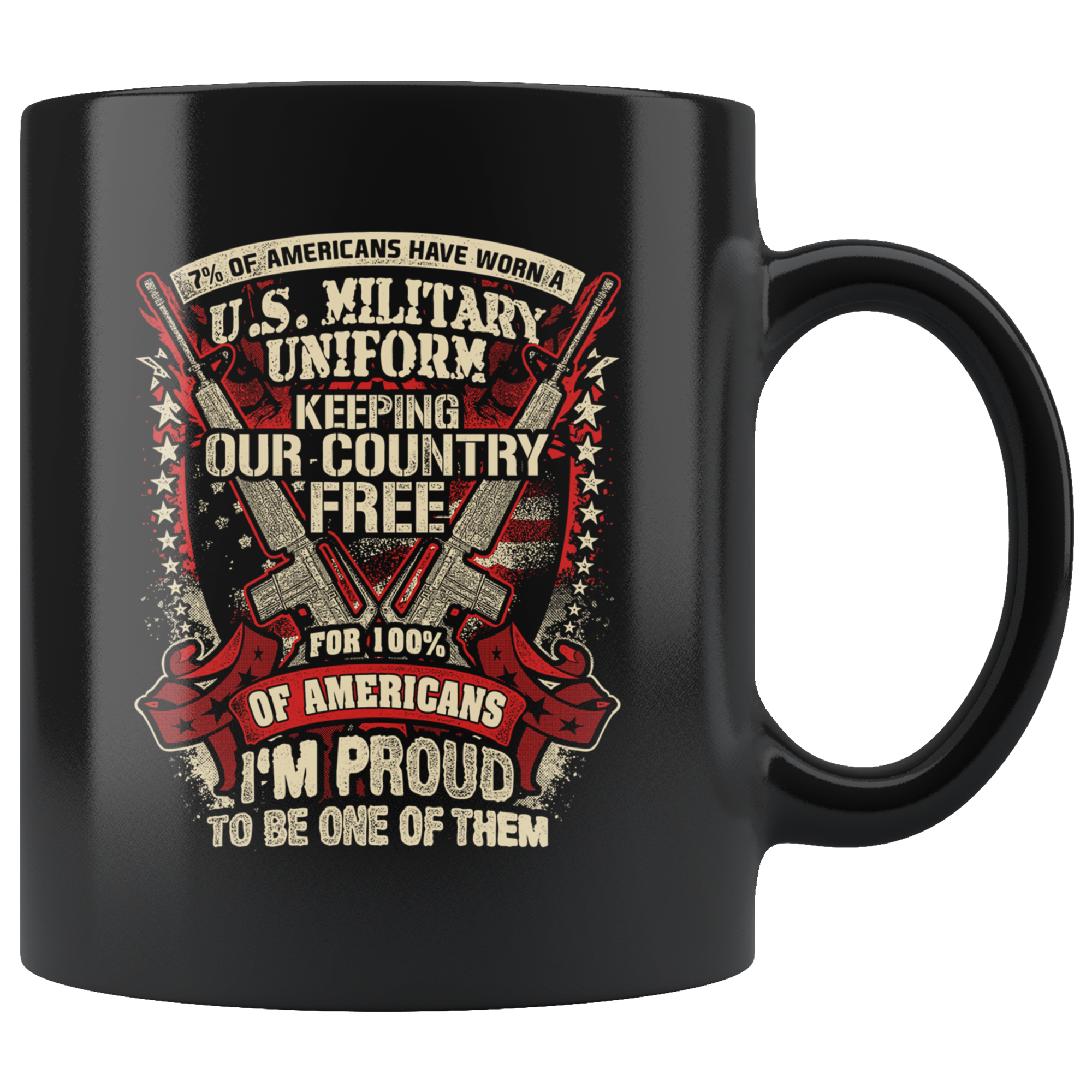 Proud 7% American Veteran