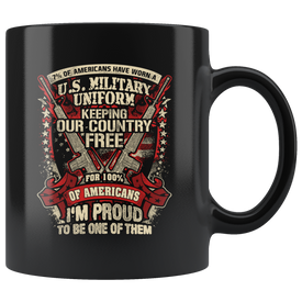 Proud 7% American Veteran