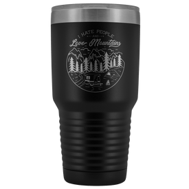 Love the Mountains | 30oz Tumbler Tumblers Black 