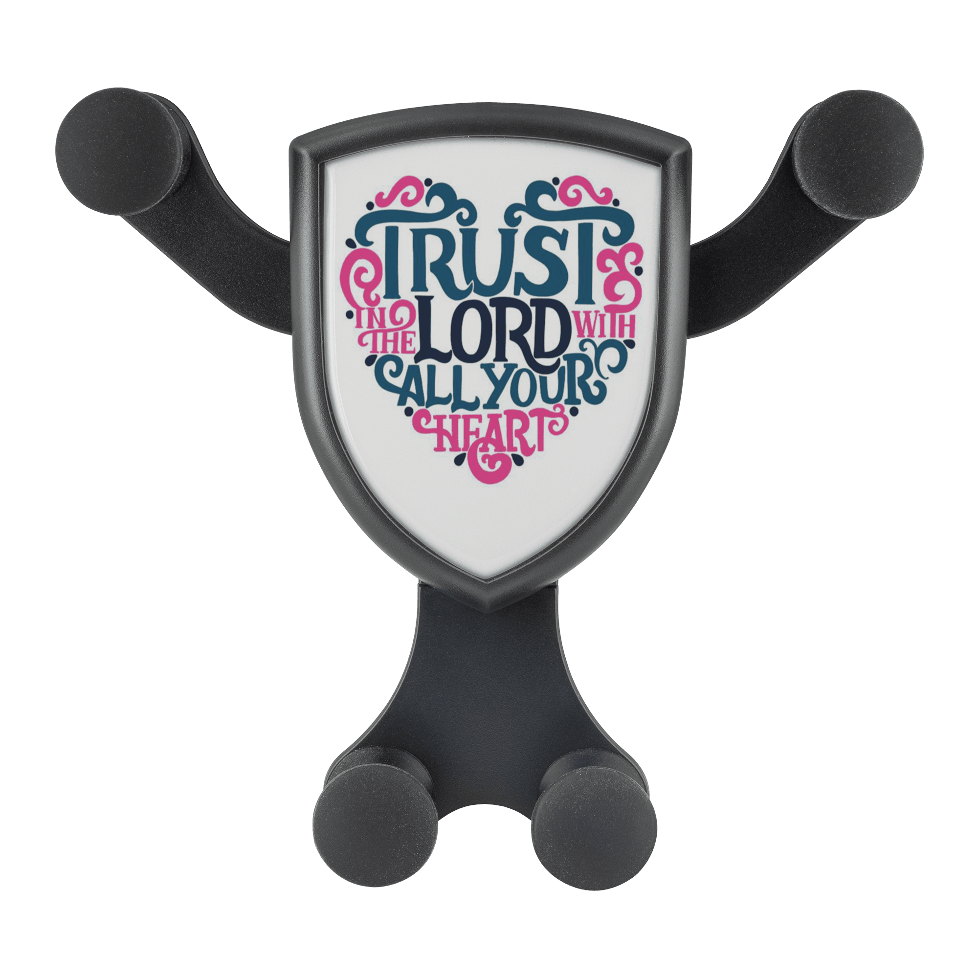 Trust in the Lord Phone Charger White Gravitis Car Charger Gravitis - Wireless Car Charger 