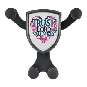 Trust in the Lord Phone Charger White Gravitis Car Charger Gravitis - Wireless Car Charger 